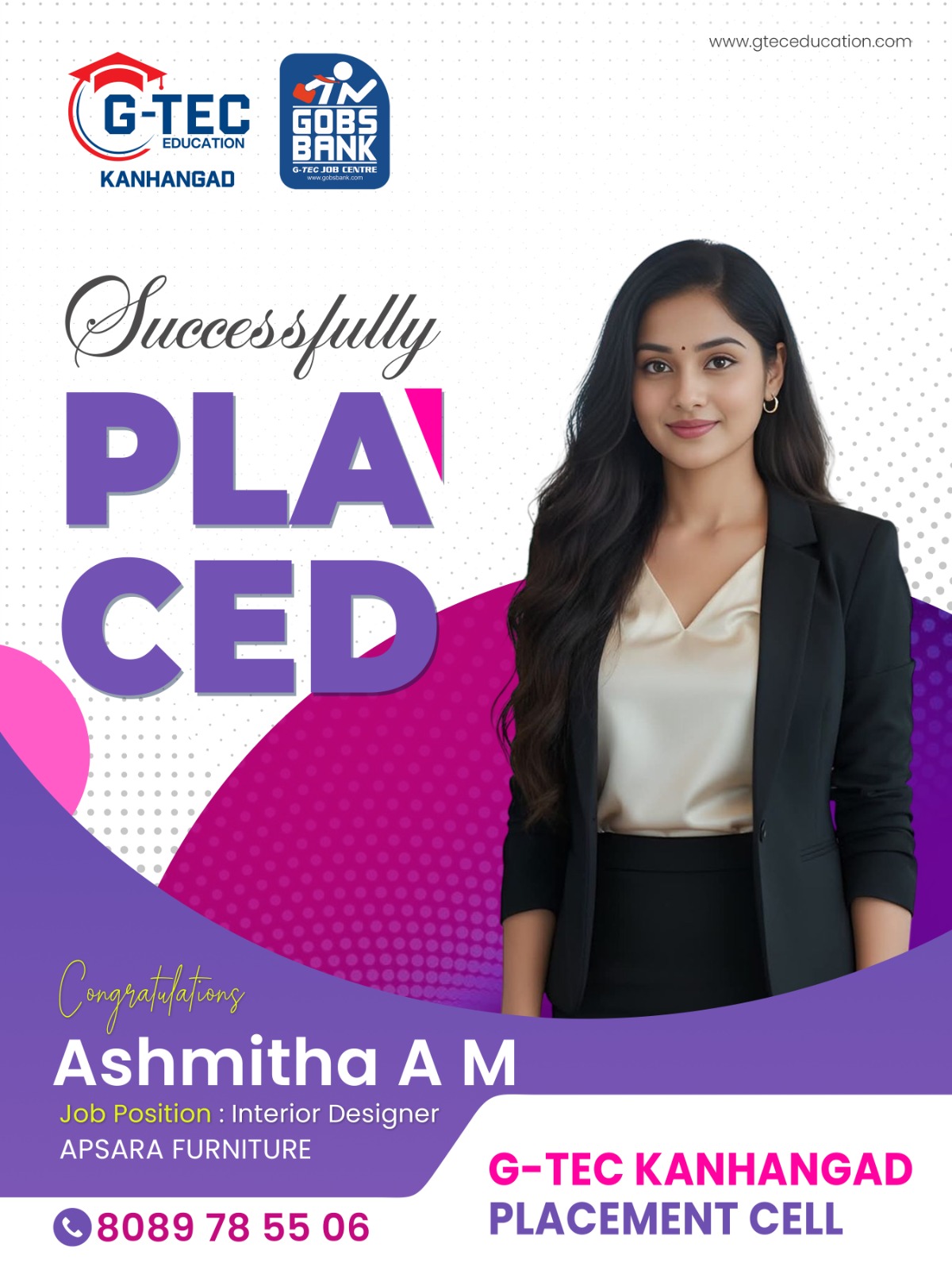 GTEC Kanhangad Placement