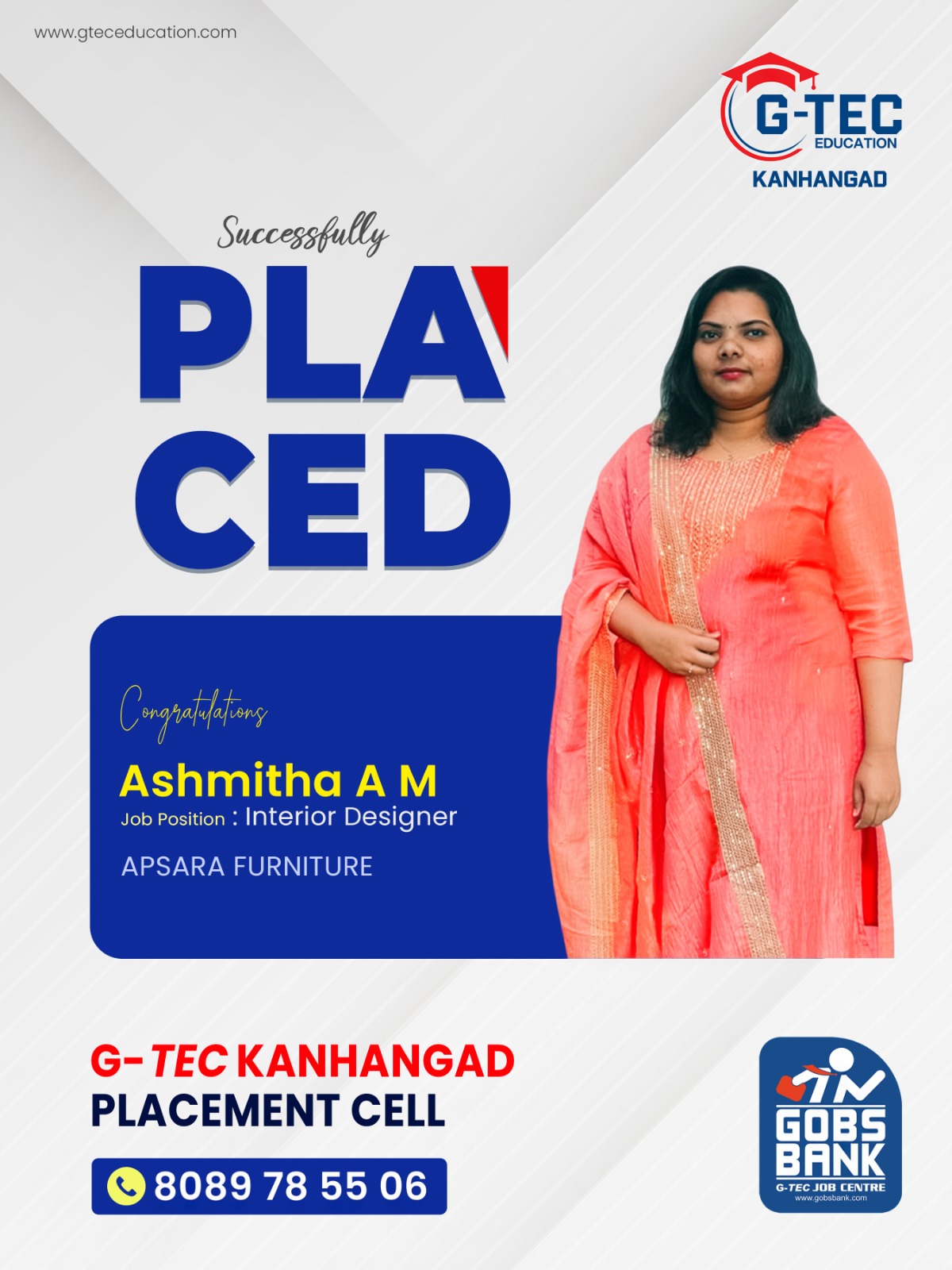 GTEC Kanhangad Placement